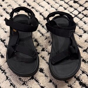 Teva Black Rugged Outdoor Sandals